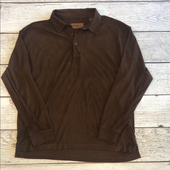 Clearwater Outfitters Other - Clearwater Outfitters Men's Brown Polo Shirt